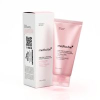 Medicube PDRN Pink Glutathione Capsule Cleansing Foam 120g Espuma Limpiadora Facial Coreana