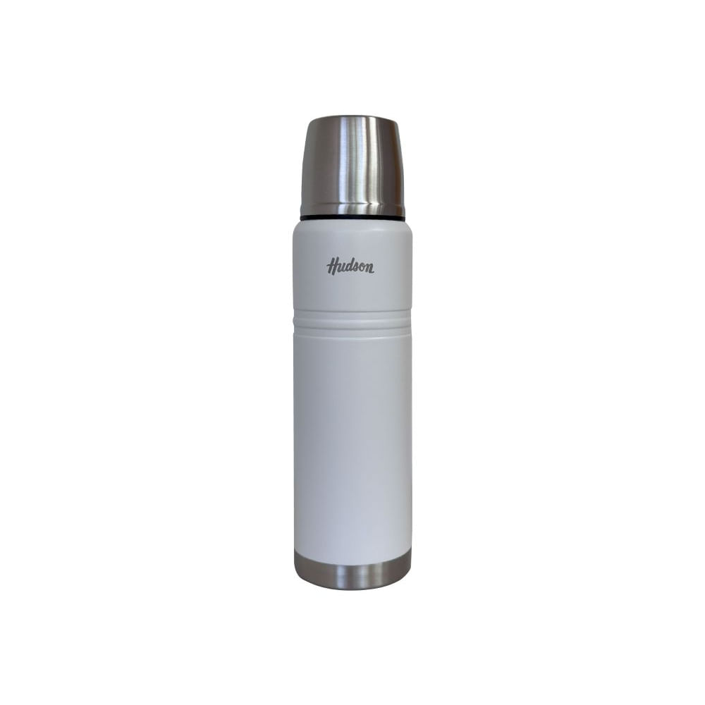 Termo Acero Inoxidable 1Lt Blanco