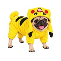 Disfraz Halloween Para Mascotas Perros Y Gatos Diseño Pikachu Talla 5