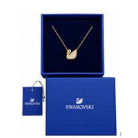 COLLAR SWAN SWAROVSKI CISNE ROSA