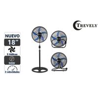 Ventilador Trevely Vt-1832 De 18 3 En 1 Variedad De Colores