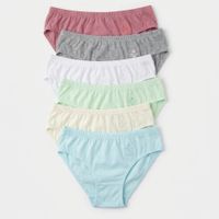 Pack x6 Calzones de Mujer Algodón Multicolor - NUE BY BODY