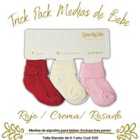 MEDIA DE BEBE NIÑA STOREWIDE TRICK PACK ALGODÓN