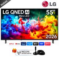 Televisor LG 55 MINILED QNED 4K SMART TV CON ANTENA DIGITAL 2026