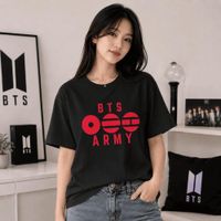 POLO BTS ARMYS PARA DAMA CASUAL
