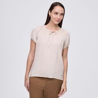 Blusa Mujer Bay Madison Manga Corta