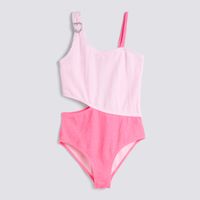 Ropa De Baño Teen Niña Entera Corazón Zubito