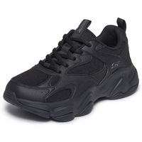 Zapatillas Urbanas Skechers Mujer Bobs 117685-Bbk Negro