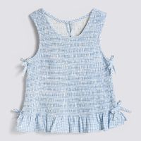 Blusa Niña Picnic Vichy Panal Circus