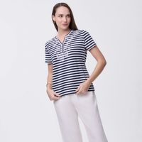 Polo Mujer Folky Madison Manga Corta