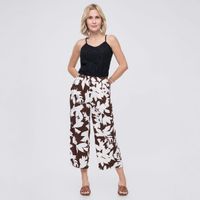 Capri Mujer Flaps Zafin Viscose
