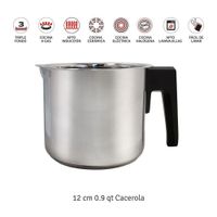 Jarro Hervidor de Acero Inoxidable 12 cm HUDSON