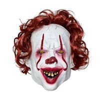 Máscara IT Pennywise Terrorífico Payaso Diabólico para Halloween y Cosplay