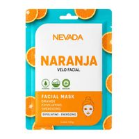 Set x10 Mascarillas Naranja Velo Facial - NEVADA