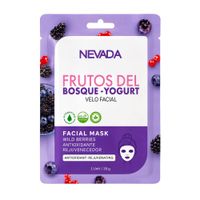 Set x10 Mascarillas Frutos Del Bosque Yogurt - NEVADA