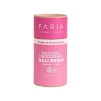Desodorante Sin Aluminio Bali Berry Frutos Rojos 60 gr Faria