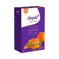 Cera Depilatoria en Perlas Depile Enriquecida con Caléndula y Cera Alba para Piel Sensible 200g