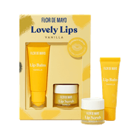 Bálsamo labial Flor de Mayo Lovely Lips Set Vainilla