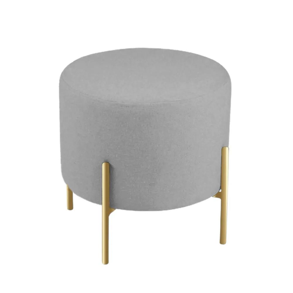 PUFF CANDY GOLD GRIS REDONDO