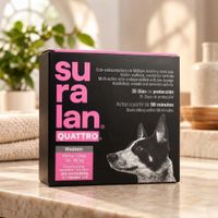 Antiparasitario para Perros Suralan Quattro Medium 10 a 20 kg 4 Tabletas Masticables