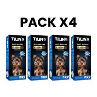 Pack X4 Tilin 4.5 A 10kg Antipulgas Con Hepatoprotector