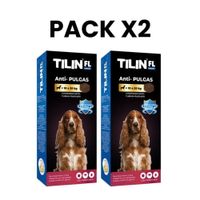 Pack X2 Tilin 10 A 20kg Antipulgas Con Hepatoprotector