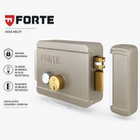 Cerradura Eléctrica Forte 12V para Puerta Principal de Sobreponer