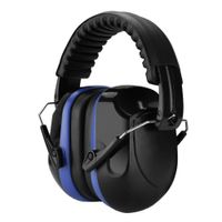 Audifonos Antiruido Orejeras para Niños Grandes Jovenes y Adultos Negro Azul - GNR
