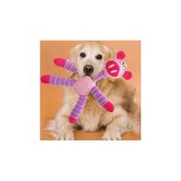 Peluche de Felpa con Sonido  Color Rosado para Mascotas