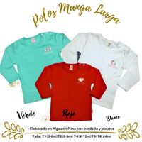 POLOS MANGA LARGA STOREWIDE TRICK PACK ALGODÓN PIMA