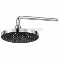 Ducha redonda lujo 20cm ABS cromado con brazo 40cm