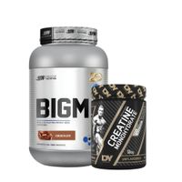 BIGM 2 KG CHOCOLATE Y CREATINA DORIAN 300 GR