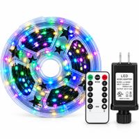 Luces Navidad Multicolor 100 Metros 1000 Led 8 Modos Cable V