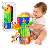 Rodillo de Estimulación para Bebé – Juguete Didáctico Sensorial y Motriz