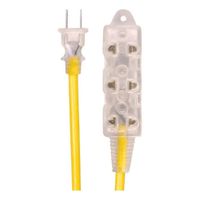 Extensión Eléctrica 10 Metros AMARILLO