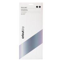 Vinilo Permanente Escribible Cricut Joy Smart Label 2010042 4 Láminas 13.9 x 33 cm Plateado