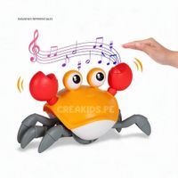 Cangrejo Caminador Sensorial y Musical Interactivo para Bebés