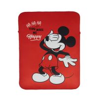 Funda Reversible Porta Laptop Rojo Mickey Mouse