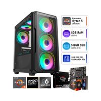 PC Gamer AMD Ryzen 5 5600GT 16GB RAM SSD 512GB