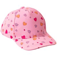 Gorro Corazones para Niña Color Rosado EUREKA