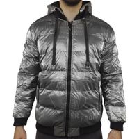 Casaca Hombre Térmica Brillo MSBAO 31716 - Plomo