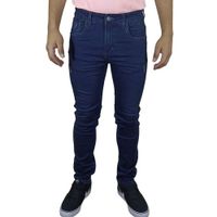 Pantalón Jean Moda Comfort Para Hombre - Azul
