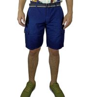 Bermuda Jean Moda Para Hombre - Azul