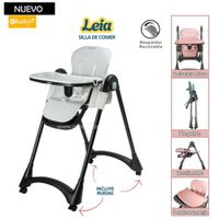 Silla de comer Plegable Reclinable Leia Blanco