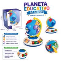 Juguete Educativo Globo Terraqueo Planeta Tierra