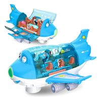 Juguete De Avion Musical Giratorio Con Luces Para Niños