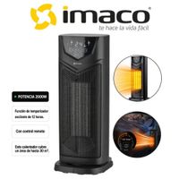 TERMOVENTILADOR TORRE IMACO COLOR NEGRO MOD ITC2000
