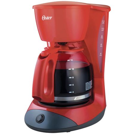 Cafetera Eléctrica OSTER 12 Tazas BVSTDCDW12R053 Rojo | plazaVea -  Supermercado
