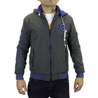 Casaca Térmica Hombre con audifonos - Plomo