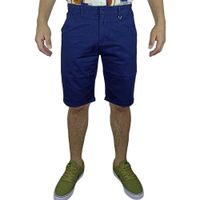 Bermuda Moda Drill Para Hombre - Azul
